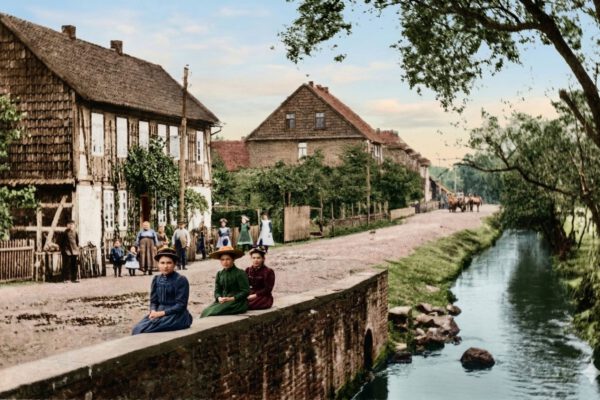Bachstraße um 1900