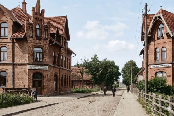 Ahltenerstraße um 1900