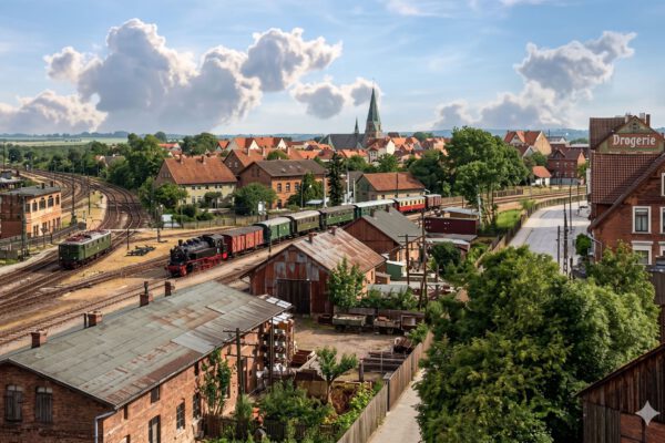 Blick auf die Stadt Lehrte