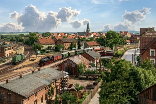 Blick auf die Stadt Lehrte