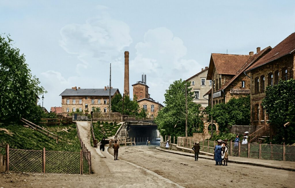 Unterführung um 1900